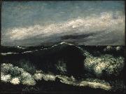 Gustave Courbet Wave oil painting on canvas
